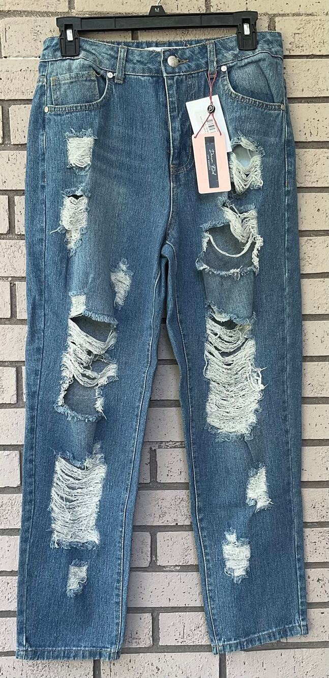 Denim Blvd Full Length BoyFriend Jeans